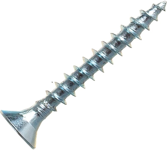 Изображение товара Саморез Стройметиз 4,0х30 универсальный, белый цинк уп. 200 шт. 2150654