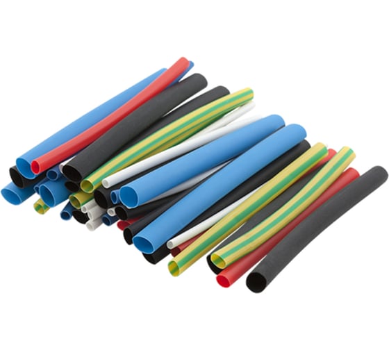 Изображение товара Термоусадочные трубки, duwi, набор, 100мм, Ø4>2мм, Ø6>3мм, Ø8>4мм, Ø10>5мм, Ø12>6мм, 34шт, 28665 3