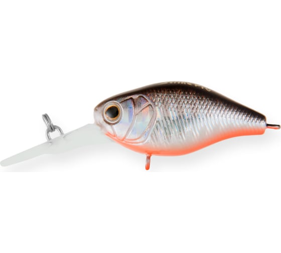 Изображение товара Воблер Strike Pro Крэнк Cranky-EX Deep 60, цвет: A70-713 Black Silver OB EG-168XL#A70-713