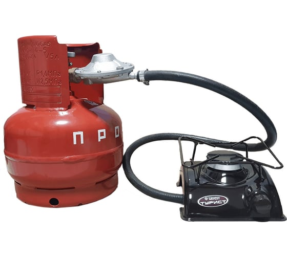 Изображение товара Газовая туристическая плита NOVOGAZ ПГТ-1 Б с РДСГ 1-1.2 и ВБ-2 00000000526