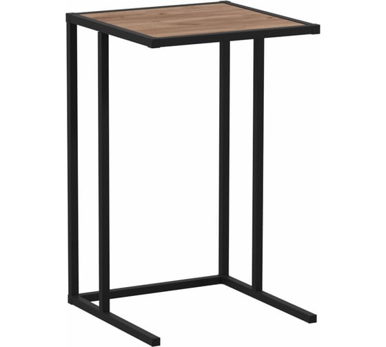 Изображение товара Журнальный стол НАЙДИ мини, черный муар, лдсп, дуб крафт табачный LTBED-55004