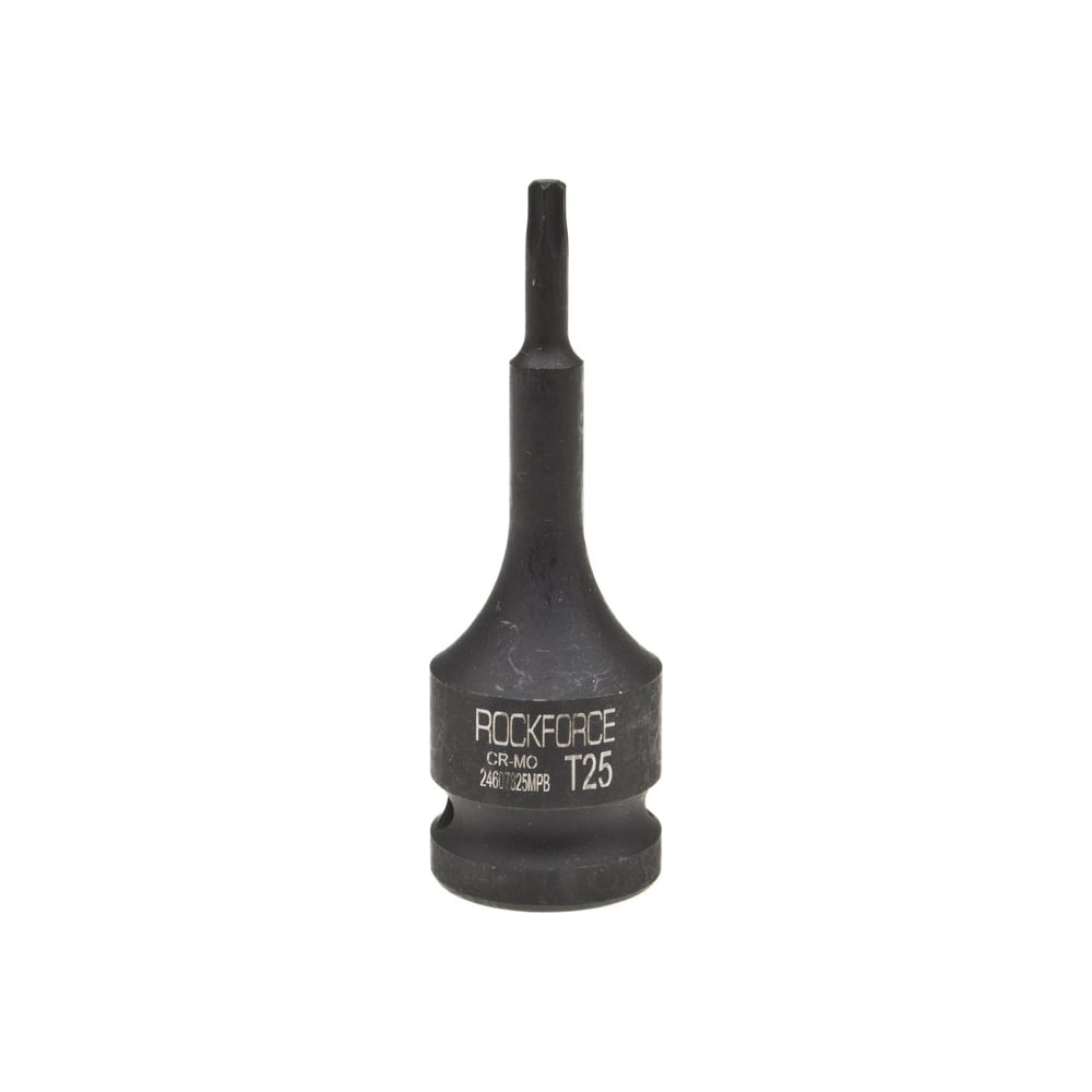 Изображение товара Головка-бита TORX ударная Rockforce 1/2", T25 RF-24607825MPB(56202)