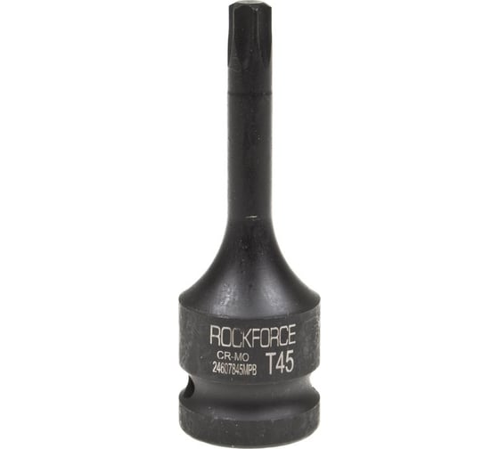 Изображение товара Головка-бита TORX ударная, 1/2", T45 Rockforce RF-24607845MPB