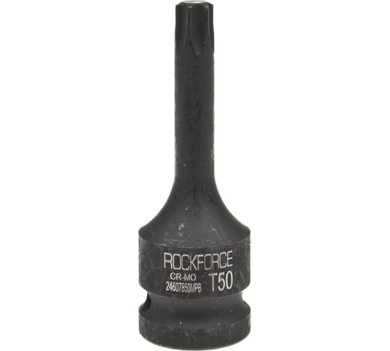 Изображение товара Головка-бита TORX ударная, 1/2", T50 Rockforce RF-24607850MPB