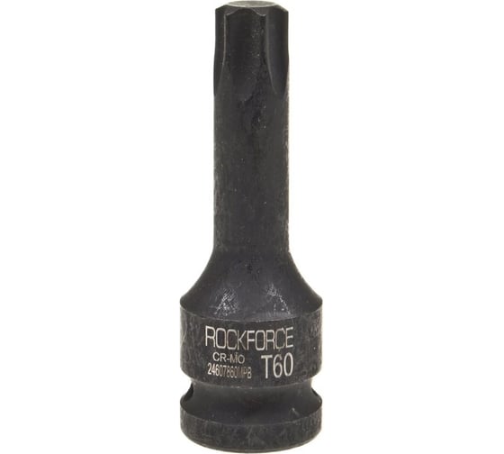 Изображение товара Головка-бита TORX ударная, 1/2", T60 Rockforce RF-24607860MPB