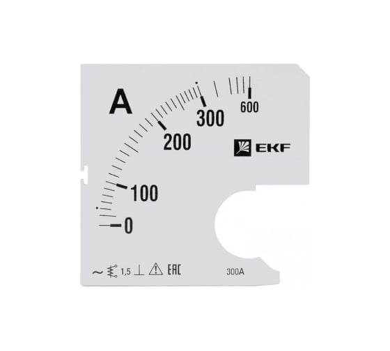 Изображение товара Шкала сменная для A961 300/5А-1,5 PROxima EKF SQs-a961-300