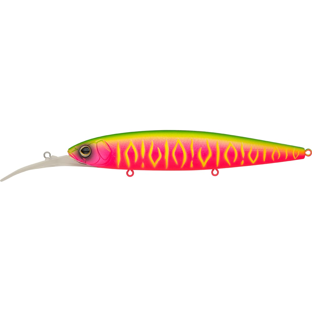 Изображение товара Воблер Strike Pro Минноу Bold Deep Diver 130SP A230S Watermelon Mat Tiger