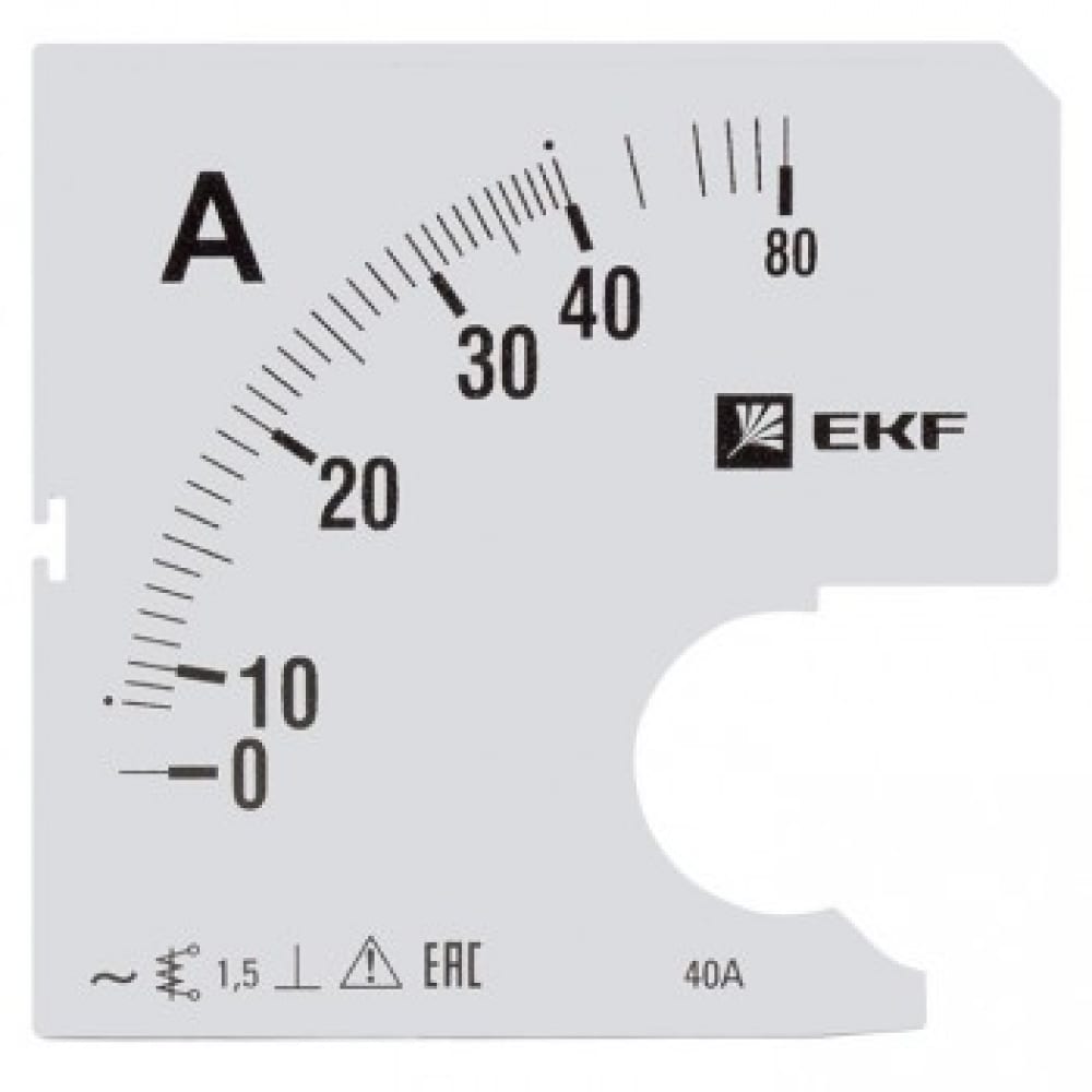 Сменная шкала для A961 EKF