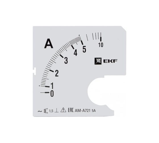 Изображение товара Шкала сменная для A721 5/5А-1,5 PROxima EKF SQs-a721-5