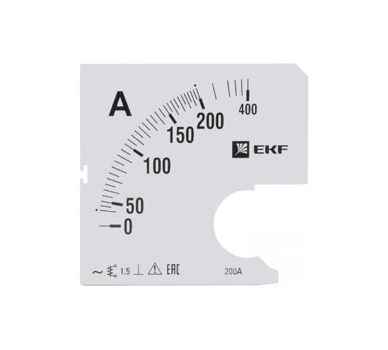 Изображение товара Шкала сменная для A961 200/5А-1,5 PROxima EKF SQs-a961-200
