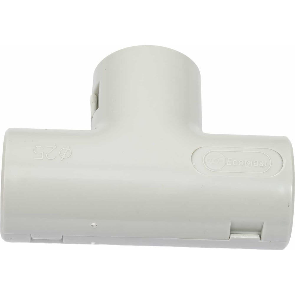 Изображение товара Тройник Экопласт TI25G стандарт для труб D25мм, 41325-1