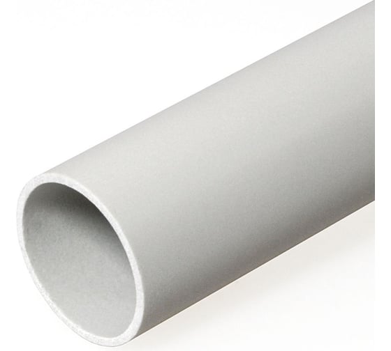 Изображение товара Жесткая труба Промрукав ПВХ 2-х метровая легкая атмосферостойкая д50 PR.02450