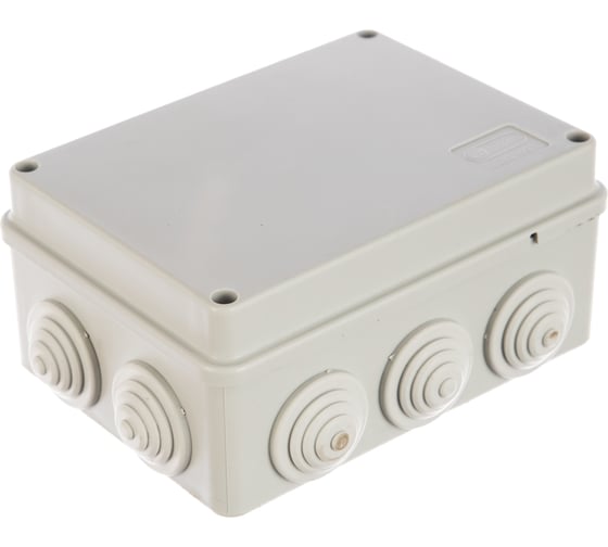 Изображение товара Распределительная коробка Экопласт JBS150 о/п 150х110х70 10 выходов, IP56 44009-1