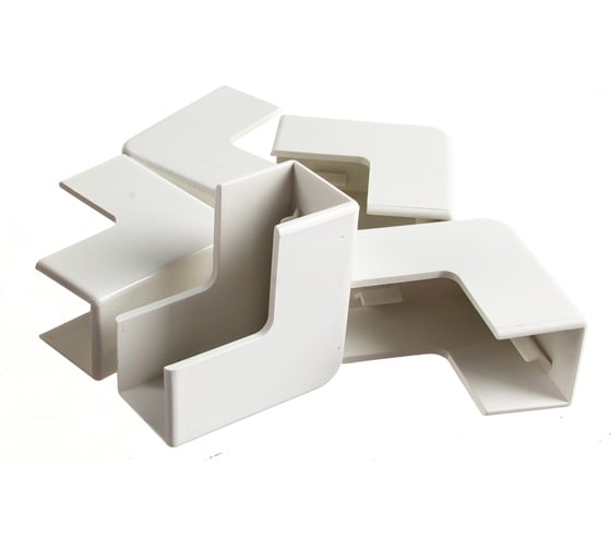 Изображение товара Внешний плавный угол Экопласт RME стандарт TIA 16/16, 5шт 72210-5