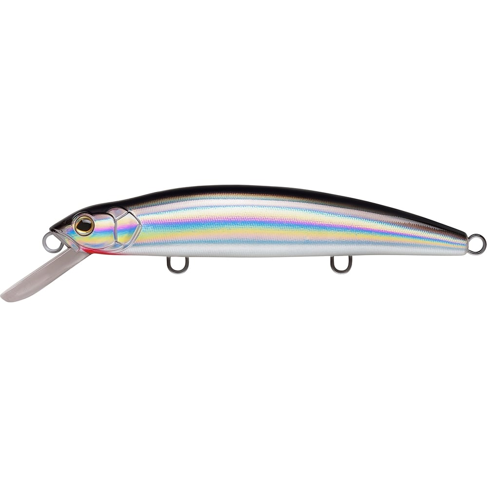 Изображение товара Воблер Strike Pro Минноу Musky Monster DL200 A010-EP Black Back Silver