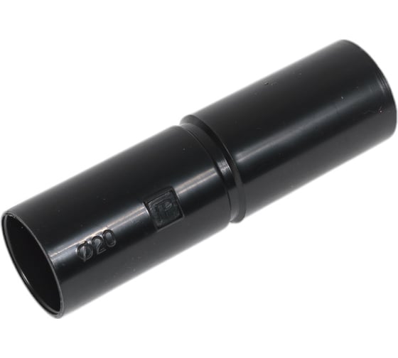 Изображение товара Патрубок-муфта Промрукав черная д20 70шт PR13.0182