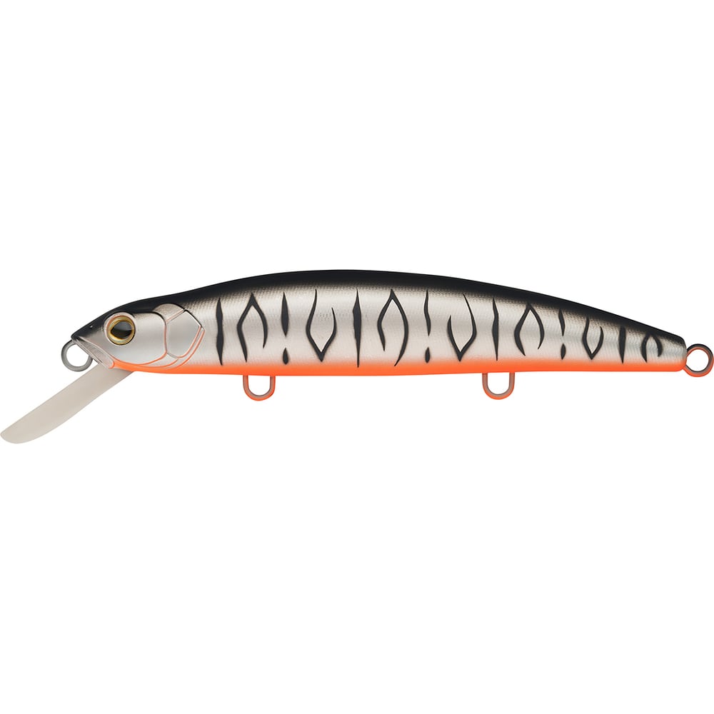 Изображение товара Воблер Strike Pro Минноу Musky Monster DL200 цвет A243ES Grey Shadow Mat Tiger