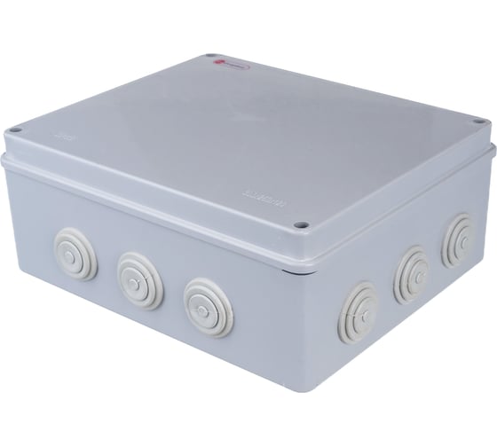 Изображение товара Распределительная коробка Экопласт JBS300 о/п 300х250х120 8 выходов, 12 муфты 44030