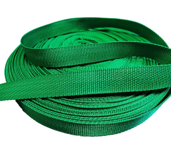 Изображение товара Ременная лента ЭБИС 40 мм 50 м ярко-зеленый 72696