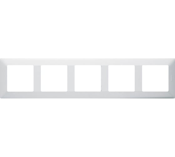 Изображение товара Рамка Legrand Valena LIFE  "Белая".5-постовая универсальная 754005