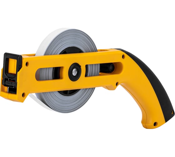 Изображение товара Рулетка Denzel геодезическая 30 м х 13 мм, открытый корпус, металлическая лента 31491