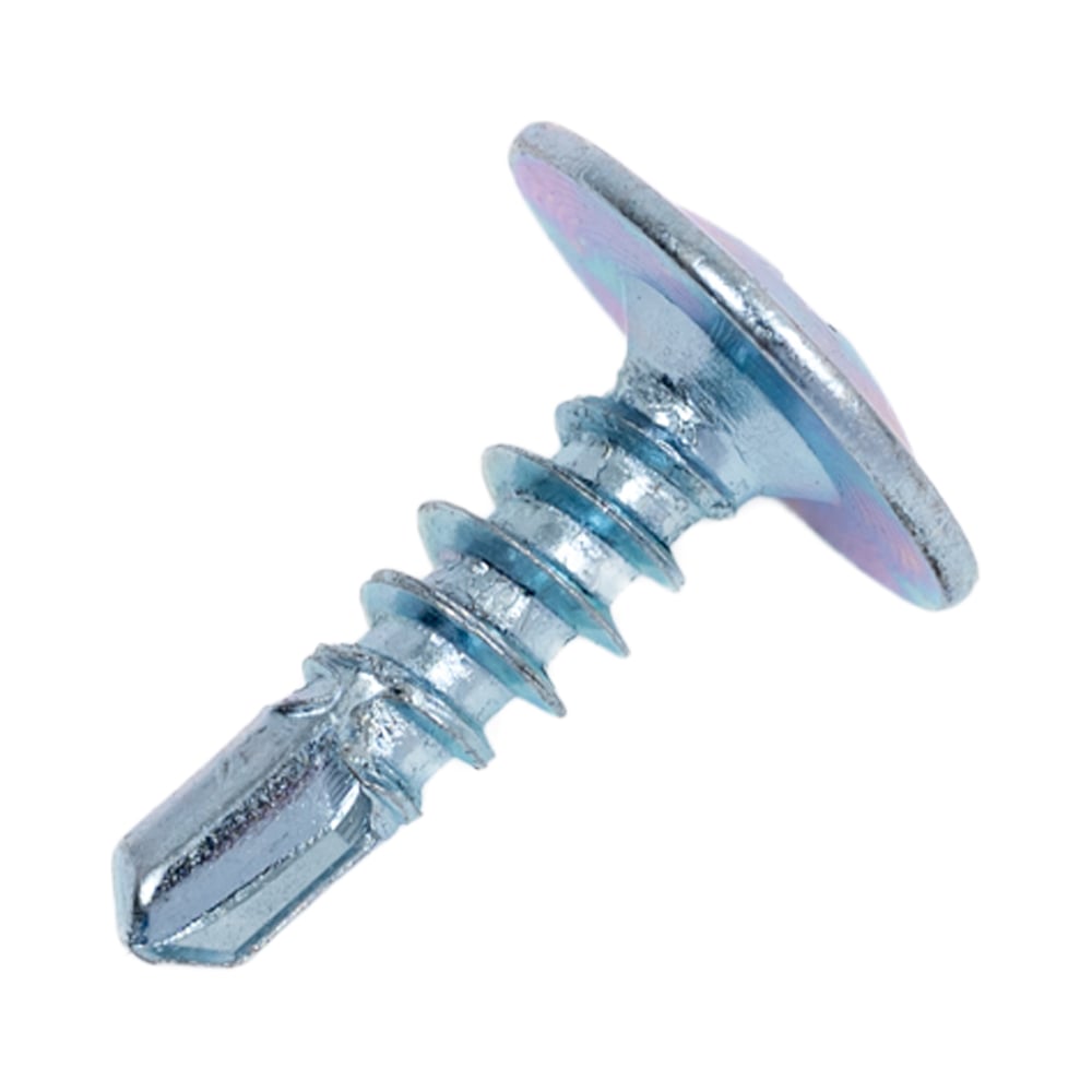 Изображение товара Саморез Стройметиз 4,2х13 металл-металл с прессшайбой цинк 200 шт.