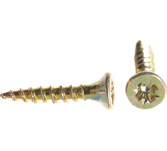 Изображение товара Саморез Стройметиз 2,5х13 универсальный, желтый цинк уп. 500 шт. 2140023