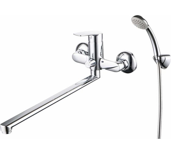 Изображение товара Смеситель для ванны с длинным изливом Milardo Horizont HORSB02M10