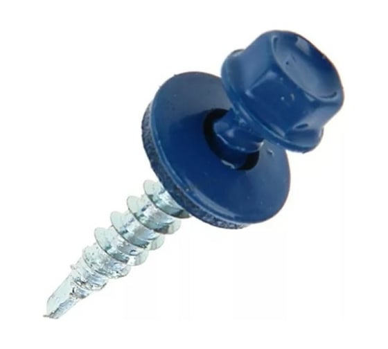 Изображение товара Кровельный саморез Стройметиз 4,8х35 синий RAL 5005 уп. 250 шт. 2110036