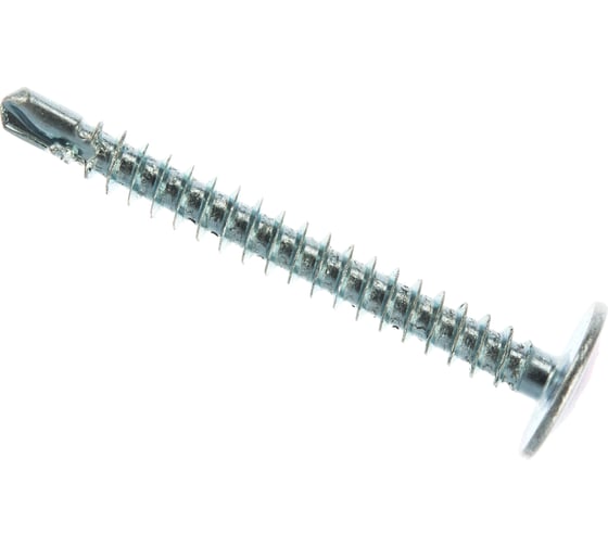 Изображение товара Саморез Стройметиз 4,2х38 металл-металл с прессшайбой, сверло, цинк уп. 200 шт. 2060105