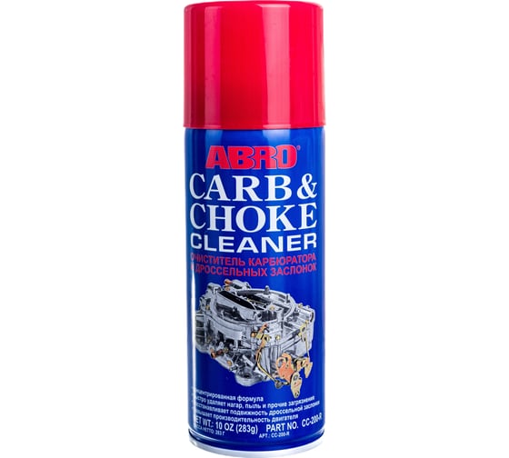 Изображение товара Очиститель карбюратора-спрей ABRO 283 г CC-200-R