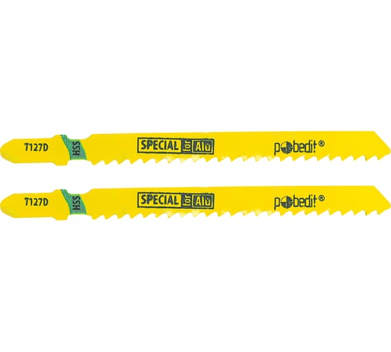 Изображение товара Полотна для электролобзика T127D, HSS, 2 шт Pobedit 2500171