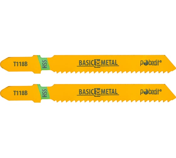 Изображение товара Полотна для электролобзика T118B, HSS, 2 шт Pobedit 2500152