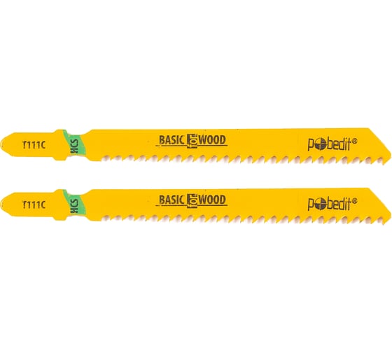 Изображение товара Полотна для электролобзика T111C, HCS, 2 шт Pobedit 2500072