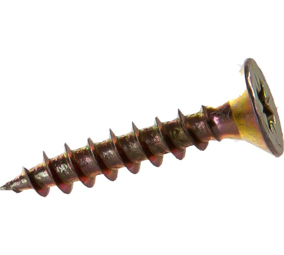 Изображение товара Саморез Стройметиз 4,5х25 универсальный, желтый цинк уп. 200 шт. 2141234