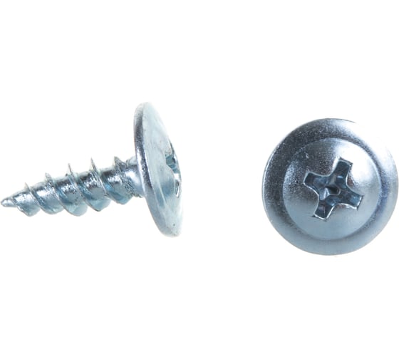 Изображение товара Саморез Стройметиз 4,2х13 металл-металл с прессшайбой, цинк уп. 1500 шт. 2050056