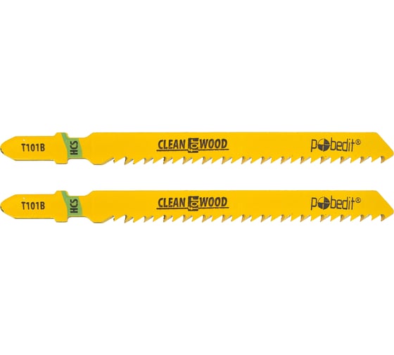 Изображение товара Полотна для электролобзика T101B, HCS, 2 шт Pobedit 2500070