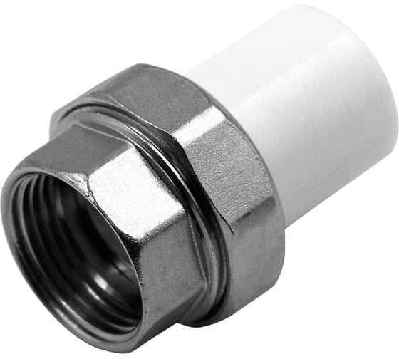 Изображение товара Комбинированная муфта РОСТерм РАЗ.ПП D20х3/4 ВР coupcombsplPPR20-3/4in