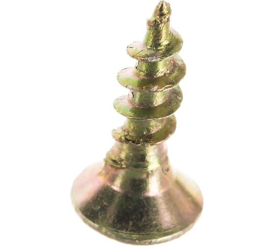 Изображение товара Саморез Стройметиз 3,5х12 универсальный, желтый цинк уп. 200 шт. 2140413