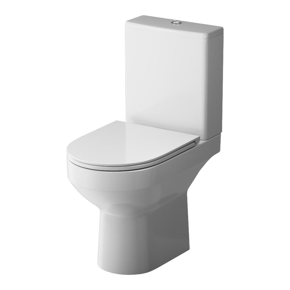 Изображение товара Унитаз-компакт AM.PM Spirit V2.0 FlashClean без сиденья, белый, современный стиль