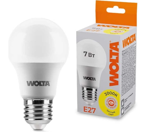 Изображение товара Лампа WOLTA LED 25Y55BL7E27