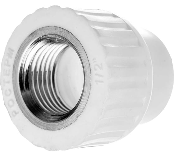 Изображение товара Комбинированная муфта РОСТерм ПП D20х1/2 ВР coupcombPPR20-1/2in