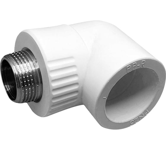 Изображение товара Комбинированный угольник РОСТерм 25 мм х 1/2" НР полипропилен angcombPPR25-1/2out