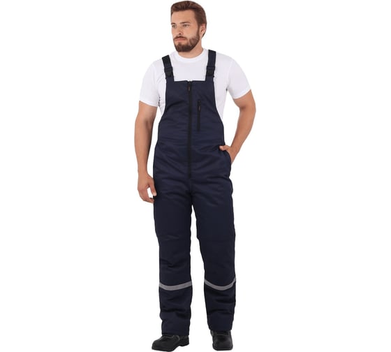 Изображение товара Утепленный полукомбинезон ГК Спецобъединение СПЕЦ синий; 120-124, 170-176 Пком 531/120/170