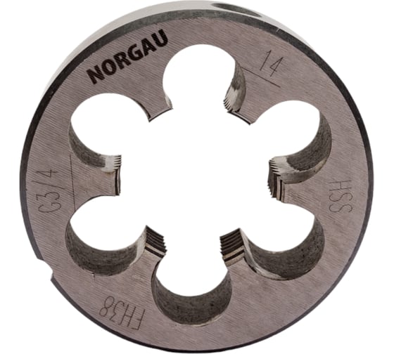 Изображение товара Круглая плашка NORGAU G3/4х14 013862300