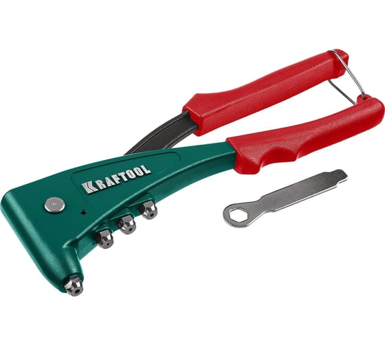 Изображение товара Литой заклепочник KRAFTOOL X-5F удержание заклепки, 2.4 - 4.8 мм 31173_z01