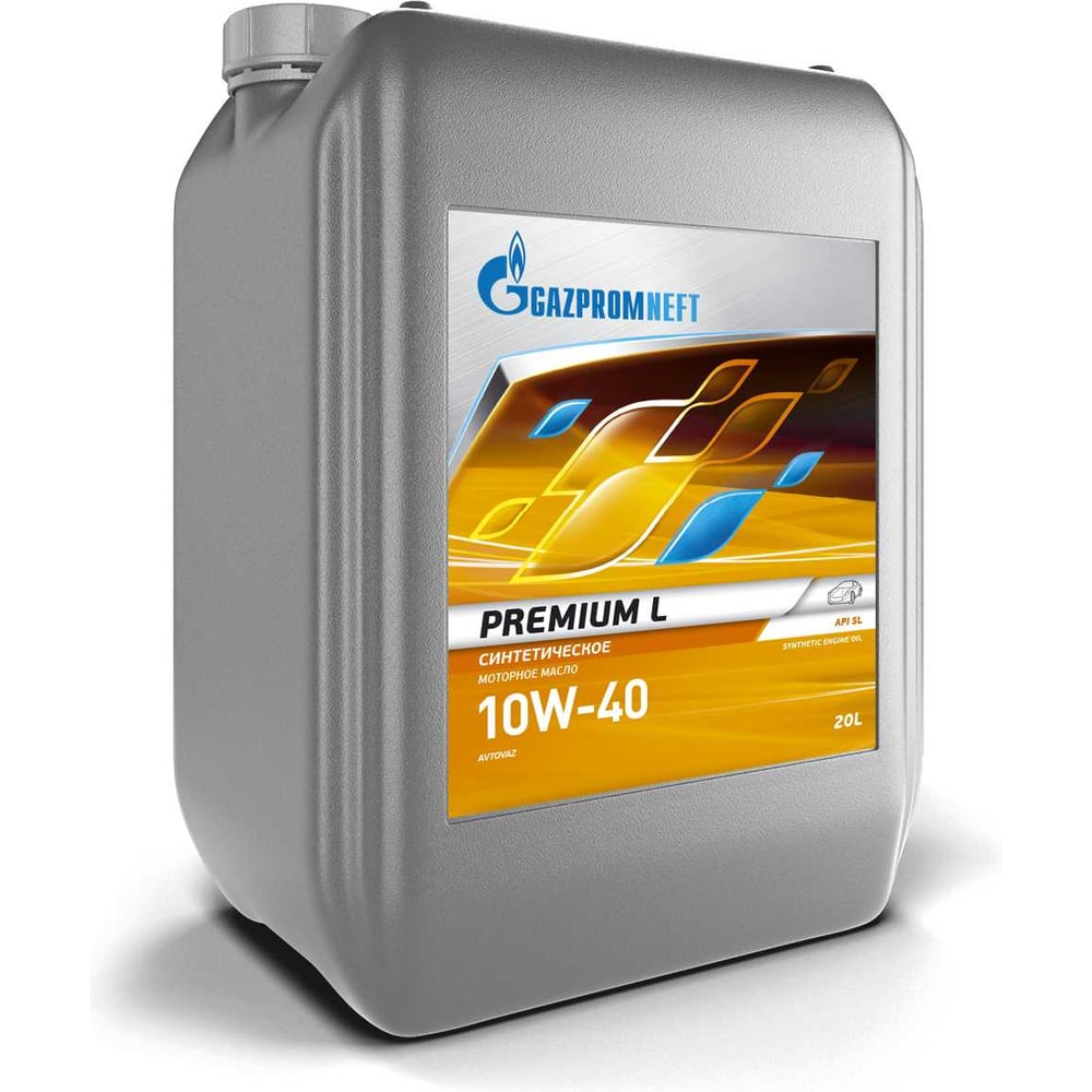 Изображение товара Масло GAZPROMNEFT Premium L 10W-40, синтетическое 20 л для дизельных и легковых двигателей