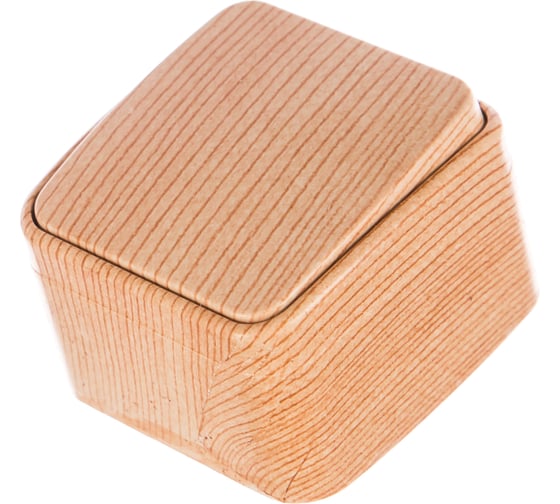 Изображение товара Выключатель Intro 310111 10А, 250В, IP20, ОУ, Polo, сосна Б0036102