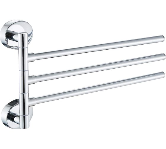 Изображение товара Раздвижной тройной полотенцедержатель Solinne 16223, хром 1402.232