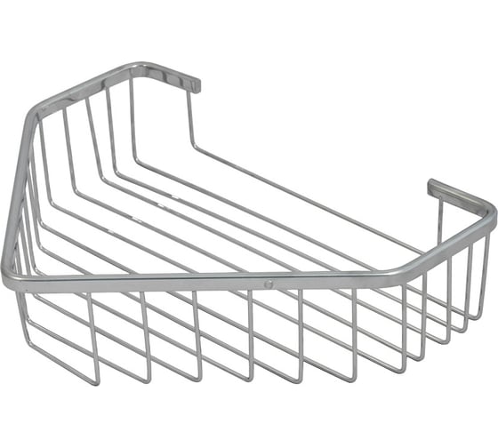 Изображение товара Угловая решетчатая полка Solinne 11083, хром 2552.386